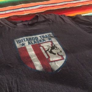 Alaska Iditarod Trail Blue T-Shirt